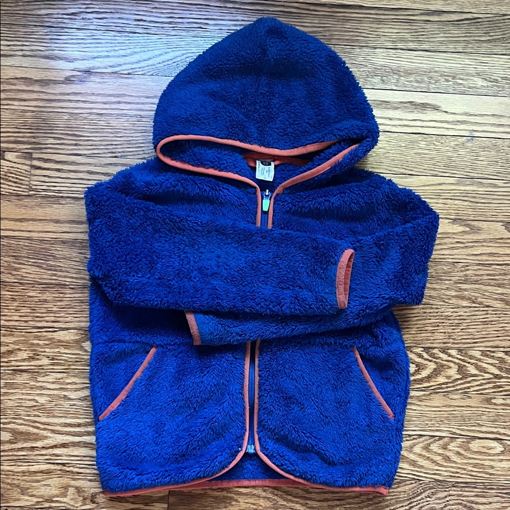 Hanna Andersson Blue and Orange Kids Fleece